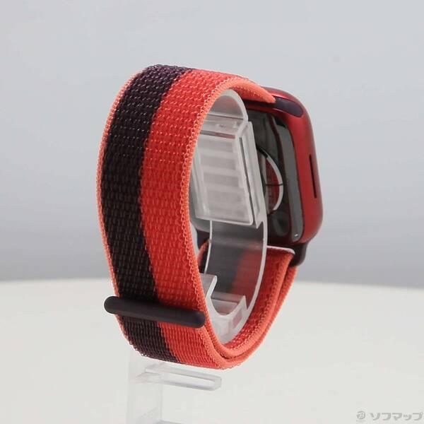 〔中古〕Apple(アップル) Apple Watch Series 7 GPS 41mm (PRODUCT)REDアルミニウムケース (PRODUCT)REDスポーツループ〔377-ud〕 |  | 02