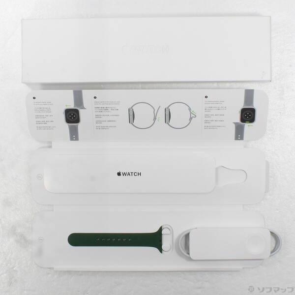〔中古〕Apple(アップル) Apple Watch Series 7 GPS 45mm グリーンアルミニウムケース クローバースポーツバンド〔269-ud〕 |  | 04