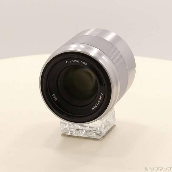 〔中古〕SONY(ソニー) E 50mm F1.8 OSS SEL50F18 Eレンズ／シルバー〔276-ud〕 | 
