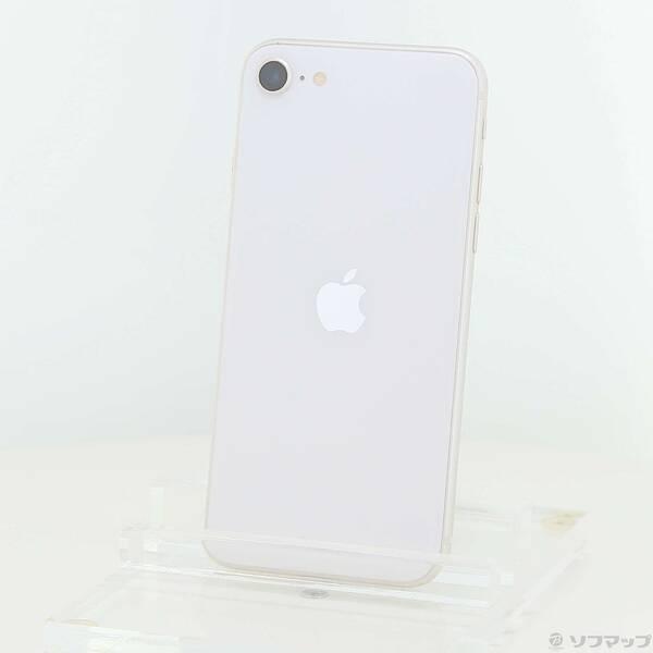 〔中古〕Apple(アップル) iPhone SE 第3世代 64GB スターライト MMYD3J／A SIMフリー〔377-ud〕 | 