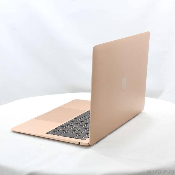 〔中古〕Apple(アップル) MacBook Air 13.3-inch Mid-2019 MVFM2J／A Core_i5 1.6GHz 8GB SSD128GB ゴールド 〔10.15 Catalina〕〔377-ud〕の画像