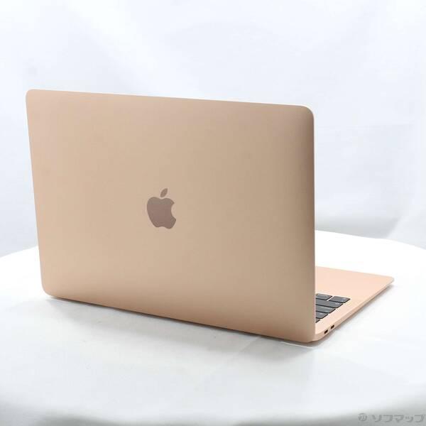 〔中古〕Apple(アップル) MacBook Air 13.3-inch Mid-2019 MVFM2J／A Core_i5 1.6GHz 8GB SSD128GB ゴールド 〔10.15 Catalina〕〔377-ud〕の画像