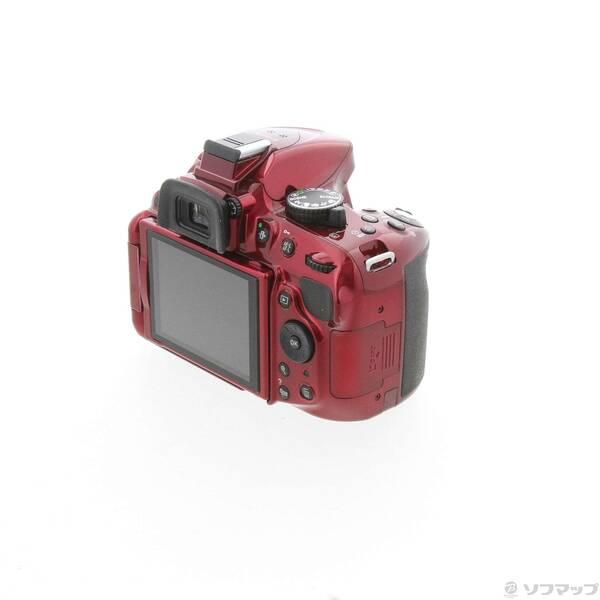 〔中古〕Nikon(ニコン) NIKON D5200 ボディ (レッド)〔262-ud〕 |  | 02