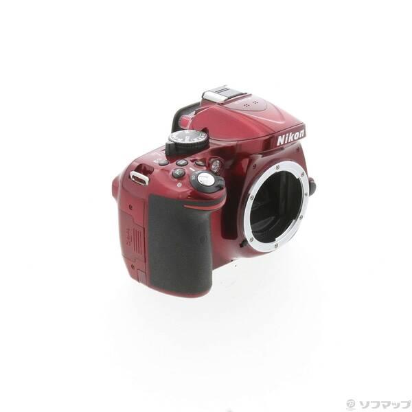 〔中古〕Nikon(ニコン) NIKON D5200 ボディ (レッド)〔262-ud〕 |  | 03