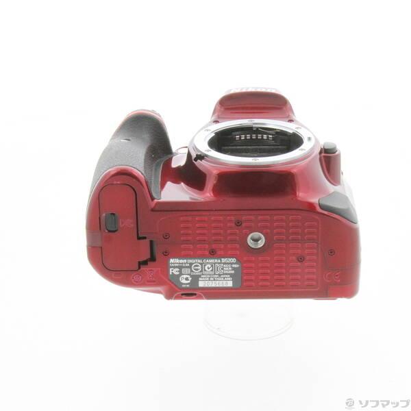 〔中古〕Nikon(ニコン) NIKON D5200 ボディ (レッド)〔262-ud〕 |  | 04