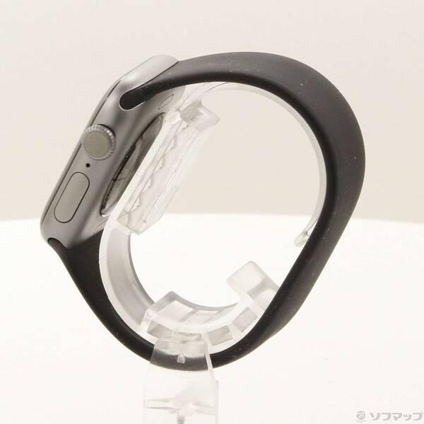 〔中古〕Apple(アップル) Apple Watch Series 11 GPS 42mm スペースグレイアルミニウムケース ブラックソロループ〔262-ud〕 |  | 01