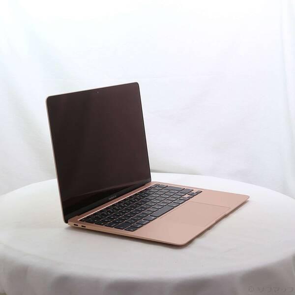 〔中古〕Apple(アップル) MacBook Air 13.3-inch Late-2020 MGND3J／A Apple M1 8コアCPU_7コアGPU 8GB SSD256GB ゴールド 〔14.7 Sonoma〕〔377-ud〕 |  | 03
