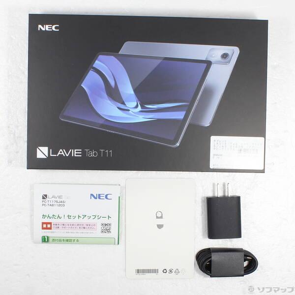 〔中古〕NEC(エヌイーシー) 〔展示品〕 LAVIE Tab T11 T1175／JAS 256GB ルナグレー PC-T1175JAS Wi-Fi〔269-ud〕 |  | 04