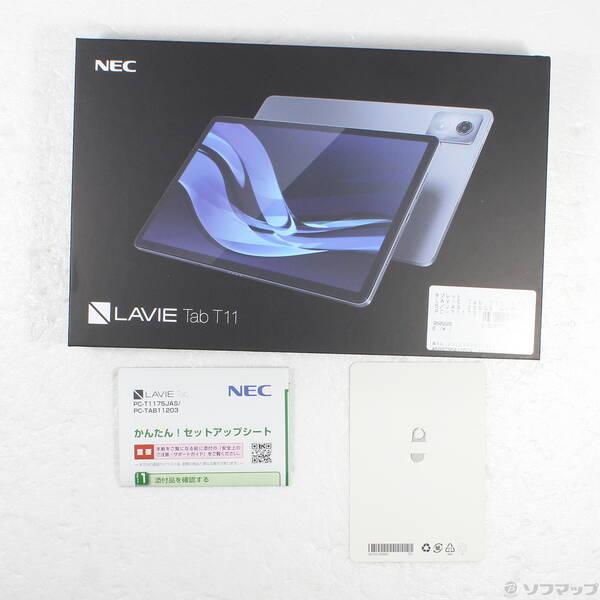 〔中古〕NEC(エヌイーシー) 〔展示品〕 LAVIE Tab T11 T1175／JAS 256GB ルナグレー PC-T1175JAS Wi-Fi〔269-ud〕 |  | 04