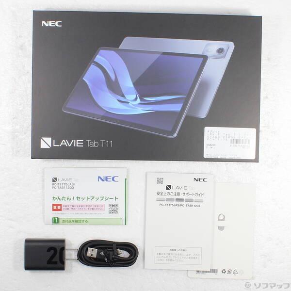 〔中古〕NEC(エヌイーシー) 〔展示品〕 LAVIE Tab T11 T1175／JAS 256GB ルナグレー PC-T1175JAS Wi-Fi〔344-ud〕 |  | 04