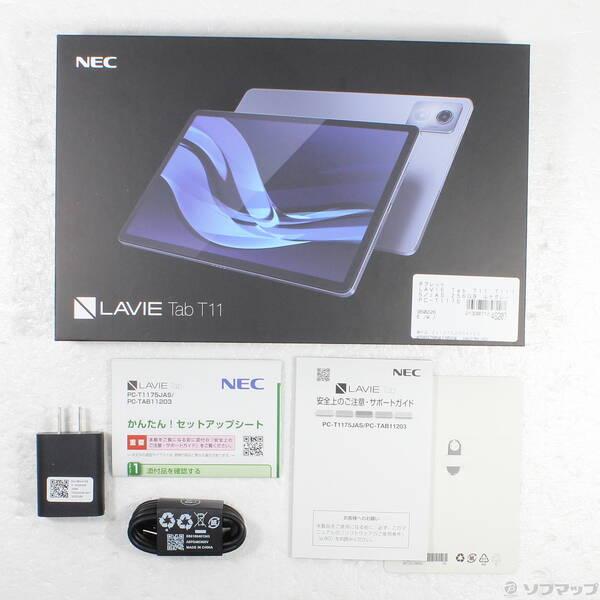 〔中古〕NEC(エヌイーシー) 〔展示品〕 LAVIE Tab T11 T1175／JAS 256GB ルナグレー PC-T1175JAS Wi-Fi〔258-ud〕 |  | 04