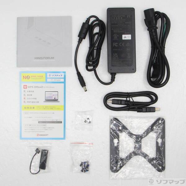 〔中古〕MINISFORUM（ミニズフォーラム） 〔展示品〕 MINISFORUM UN1245W UN1245W-16／512-W11Pro 12450H〔295-ud〕 |  | 04