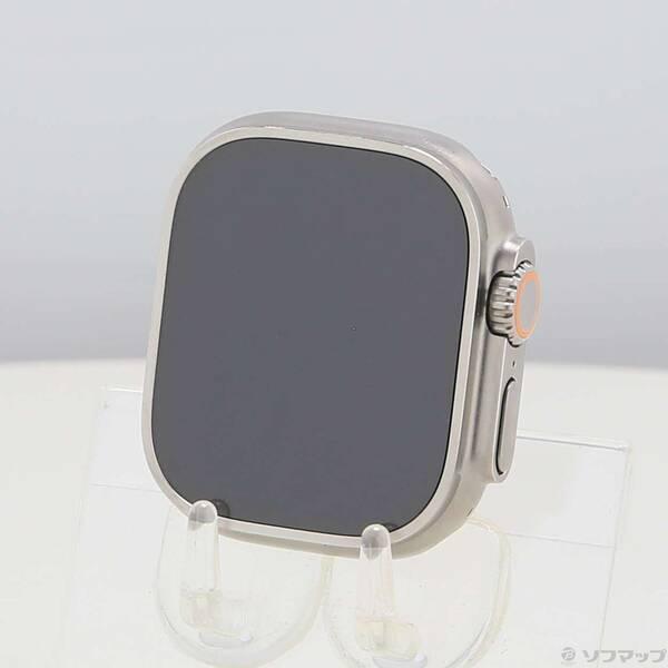 〔中古〕Apple(アップル) 〔展示品〕 Apple Watch Ultra 2 GPS + Cellular 49mm チタニウムケース バンド無し〔349-ud〕 | 