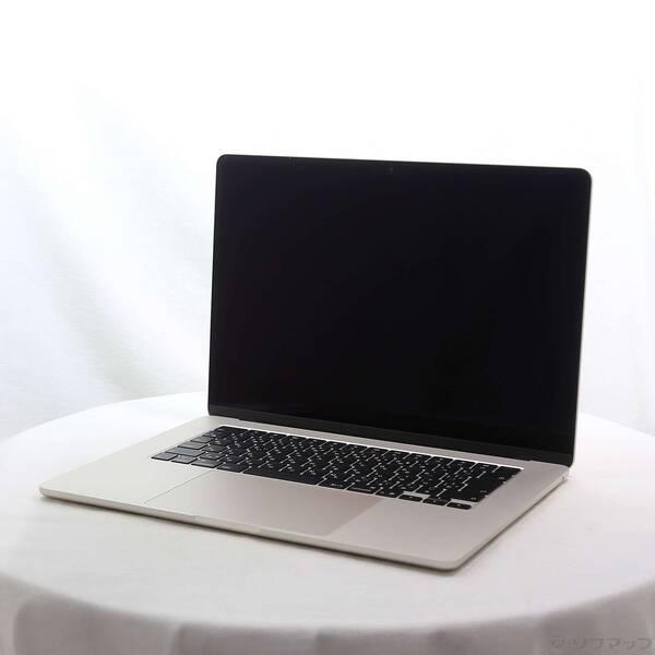 〔中古〕Apple(アップル) MacBook Air 15.3-inch Early-2025 MW1K3J／A Apple M4 10コアCPU_10コアGPU 16GB SSD512GB スターライト 〔15.7 Sequoia〕〔258-ud〕 | 