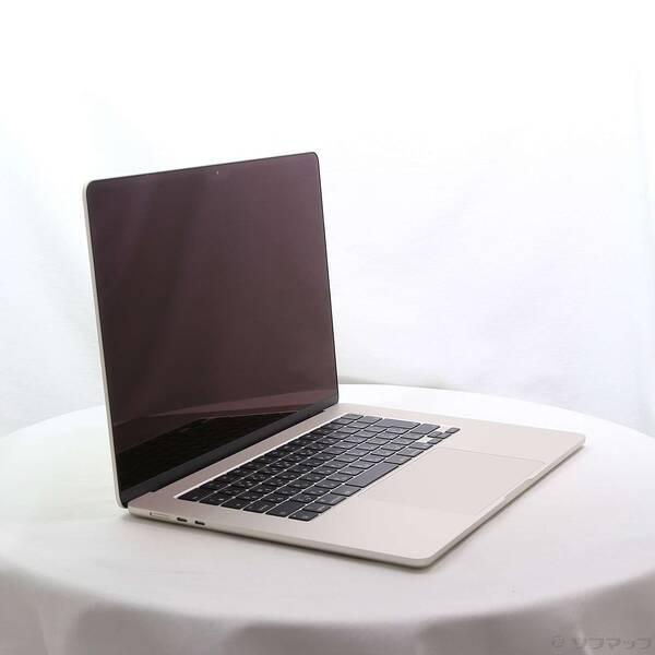 〔中古〕Apple(アップル) MacBook Air 15.3-inch Early-2025 MW1K3J／A Apple M4 10コアCPU_10コアGPU 16GB SSD512GB スターライト 〔15.7 Sequoia〕〔258-ud〕 |  | 03