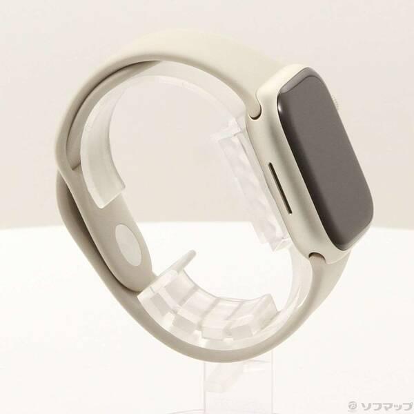 〔中古〕Apple(アップル) Apple Watch Series 9 GPS 41mm スターライトアルミニウムケース スターライトスポーツバンド〔276-ud〕 |  | 03