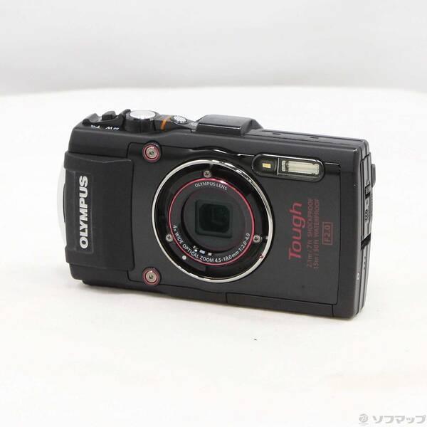 〔中古〕OLYMPUS(オリンパス) STYLUS TG-4 BLK Tough ブラック〔198-ud〕 | 