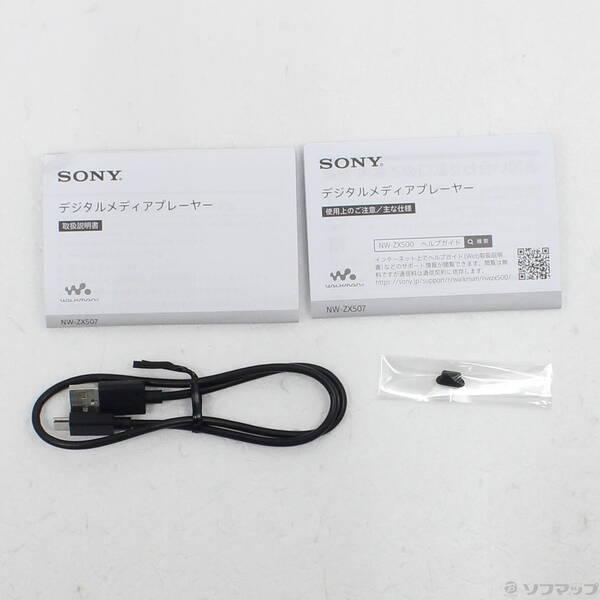 〔中古〕SONY(ソニー) WALKMAN ZX500シリーズ メモリ64GB ブラック NW-ZX507 B〔305-ud〕 |  | 04