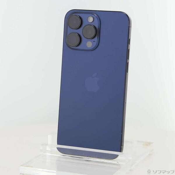〔中古〕Apple(アップル) iPhone15 Pro Max 512GB ブルーチタニウム MU6X3J／A SIMフリー〔269-ud〕 | 