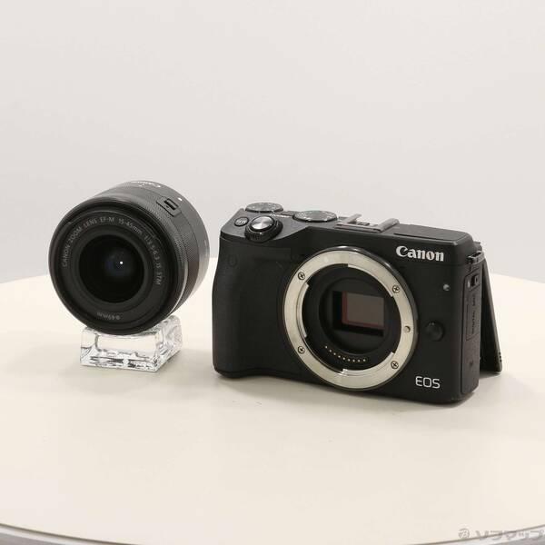 〔中古〕Canon(キヤノン) EOS M3 EF-M15-45 IS STM レンズキット ブラック〔276-ud〕 | 