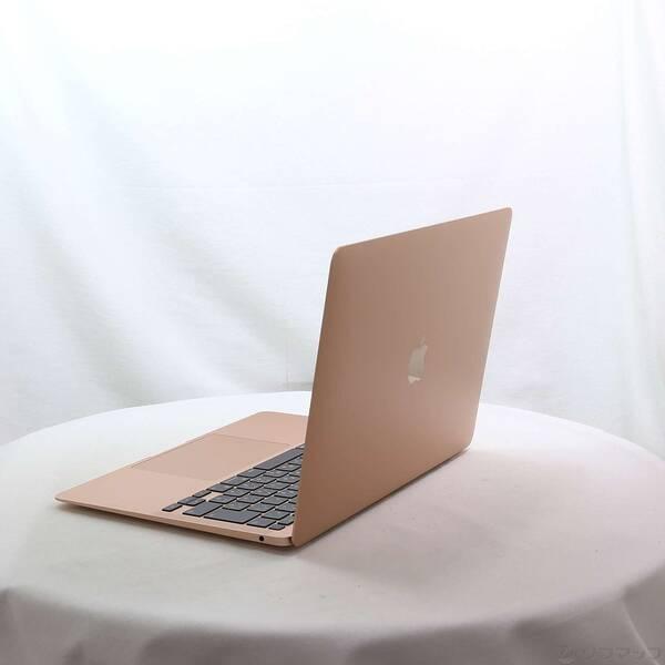 〔中古〕Apple(アップル) MacBook Air 13.3-inch Late-2020 MGND3J／A Apple M1 8コアCPU_7コアGPU 8GB SSD256GB ゴールド 〔15.3 Sequoia〕〔377-ud〕 |  | 01