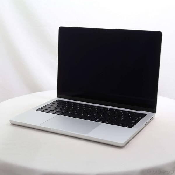 〔中古〕Apple(アップル) MacBook Pro 14.2-inch Late-2021 MKGR3J／A Apple M1 Pro 8コアCPU_14コアGPU 16GB SSD512GB シルバー 〔15.3 Sequoia〕〔262-ud〕 | 