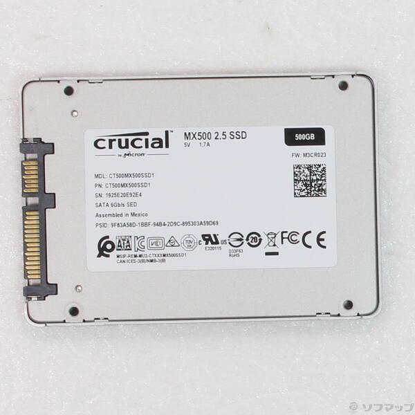 〔中古〕Crucial MX500 CT500MX500SSD1／JP〔262-ud〕 | 