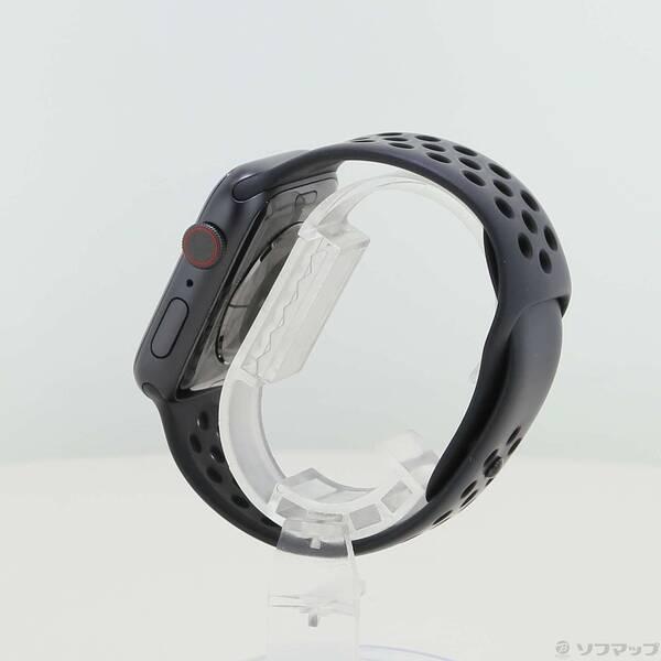 〔中古〕Apple Watch Series 6 Nike GPS + Cellular 44mm スペースグレイアルミニウムケース アンスラサイト／ブラックNikeスポーツバンド〔258-ud〕 |  | 01