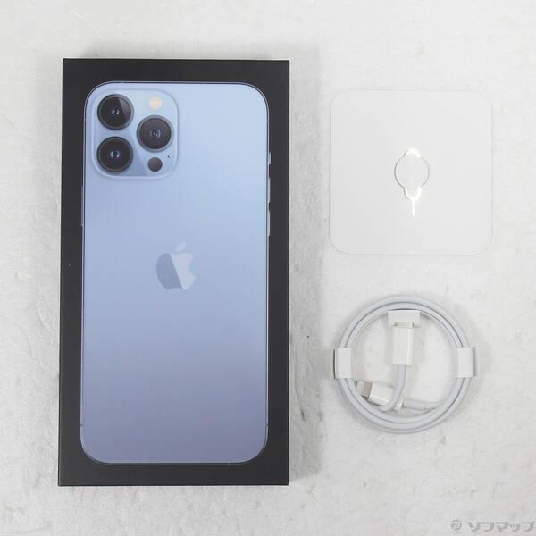 〔中古〕Apple(アップル) iPhone13 Pro Max 1TB シエラブルー MLKK3J／A SIMフリー〔262-ud〕 |  | 04