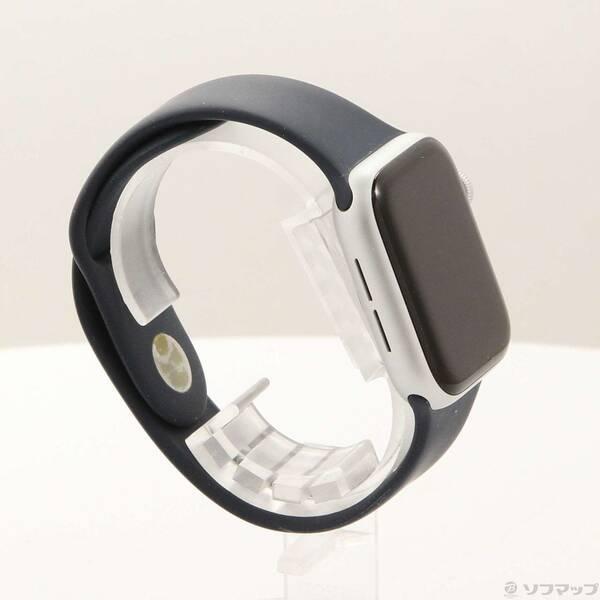 〔中古〕Apple(アップル) Apple Watch SE 第2世代 GPS 40mm シルバーアルミニウムケース ストームブルースポーツバンド〔377-ud〕 |  | 03