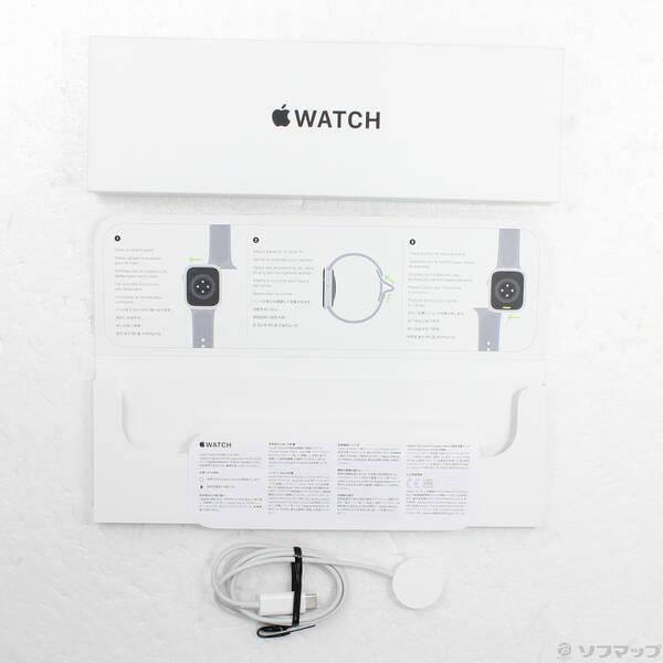 〔中古〕Apple(アップル) Apple Watch SE 第2世代 GPS 40mm シルバーアルミニウムケース ストームブルースポーツバンド〔377-ud〕 |  | 04