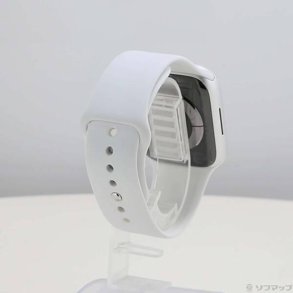 〔中古〕Apple(アップル) Apple Watch Series 8 GPS 45mm シルバーアルミニウムケース ホワイトスポーツバンド〔262-ud〕 |  | 02
