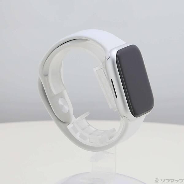 〔中古〕Apple(アップル) Apple Watch Series 8 GPS 45mm シルバーアルミニウムケース ホワイトスポーツバンド〔262-ud〕 |  | 03