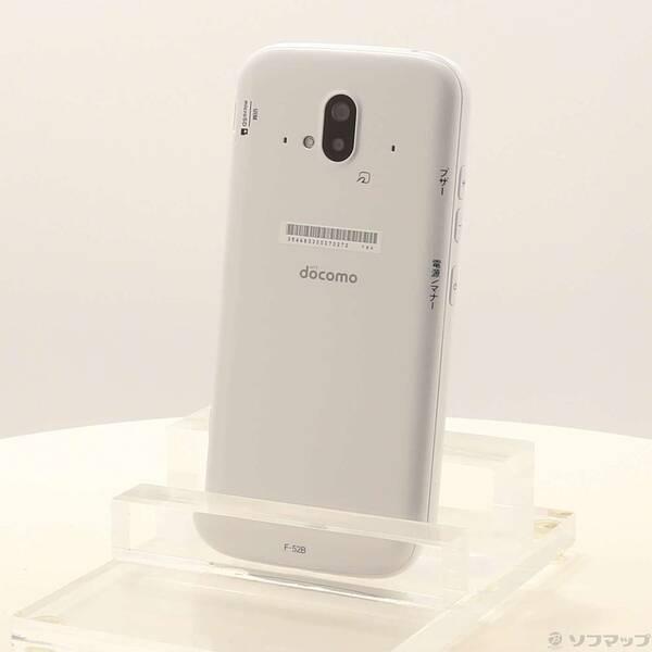 中古〕FCNT らくらくスマートフォン 64GB ホワイト F-52B docomo