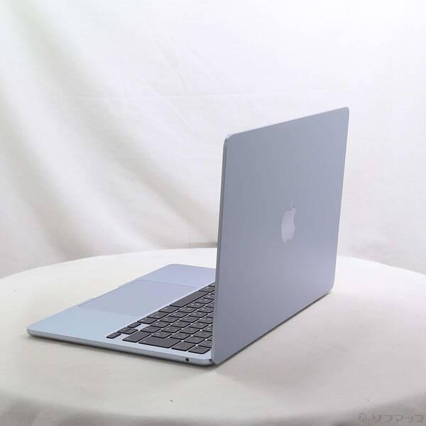 〔中古〕Apple(アップル) MacBook Air 13.6-inch Early-2025 MC6T4J／A Apple M4 10コアCPU_8コアGPU 16GB SSD256GB スカイブルー 〔macOS v26.3〕〔258-ud〕 |  | 01