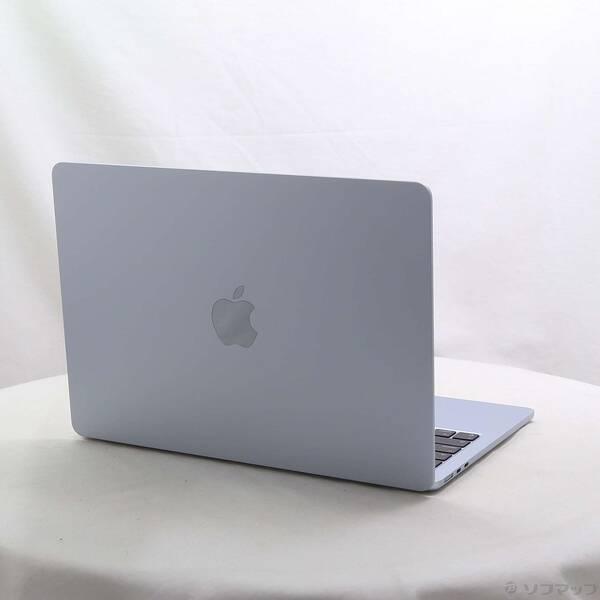 〔中古〕Apple(アップル) MacBook Air 13.6-inch Early-2025 MC6T4J／A Apple M4 10コアCPU_8コアGPU 16GB SSD256GB スカイブルー 〔macOS v26.3〕〔258-ud〕 |  | 02