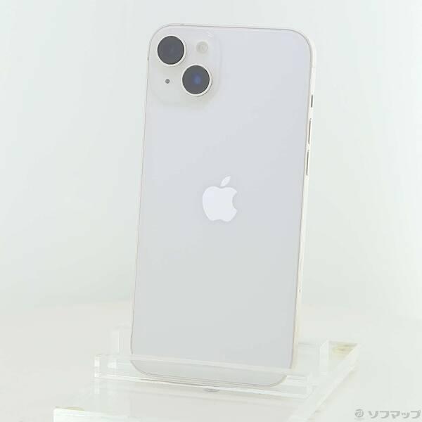 〔中古〕Apple(アップル) iPhone14 Plus 256GB スターライト MQ4L3J／A SIMフリー〔276-ud〕 | 