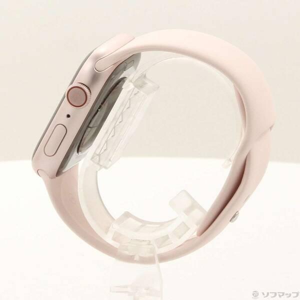 〔中古〕Apple(アップル) Apple Watch Series 9 GPS + Cellular 45mm ピンクアルミニウムケース ライトピンクスポーツバンド〔269-ud〕 |  | 01