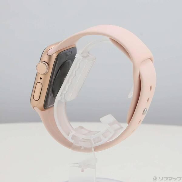 〔中古〕Apple(アップル) Apple Watch SE 第1世代 GPS 40mm ゴールドアルミニウムケース ピンクサンドスポーツバンド〔377-ud〕 |  | 01