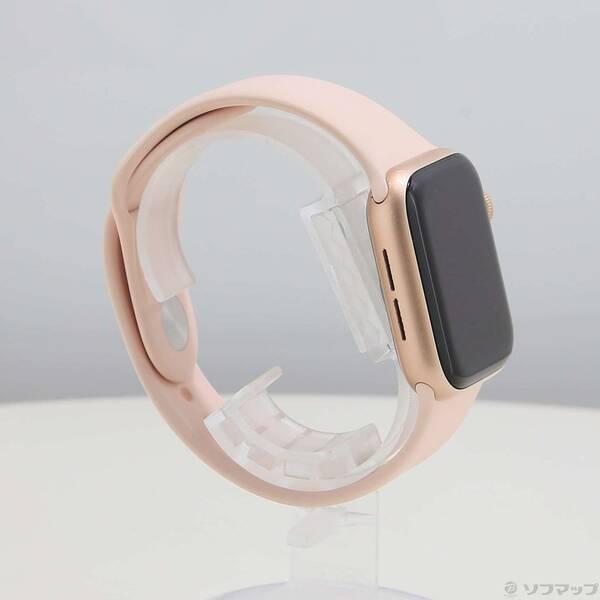 〔中古〕Apple(アップル) Apple Watch SE 第1世代 GPS 40mm ゴールドアルミニウムケース ピンクサンドスポーツバンド〔377-ud〕 |  | 03