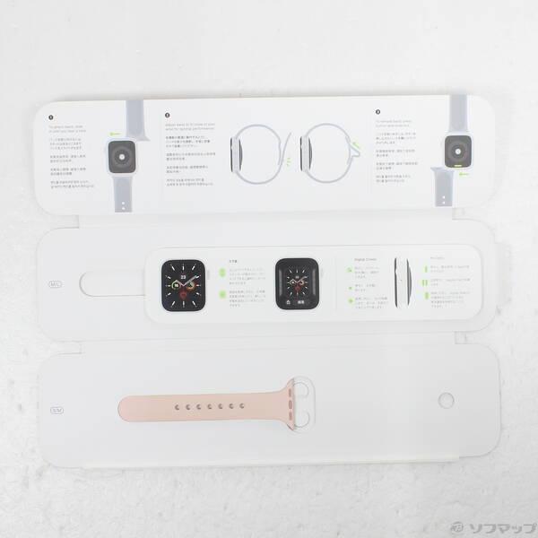 〔中古〕Apple(アップル) Apple Watch SE 第1世代 GPS 40mm ゴールドアルミニウムケース ピンクサンドスポーツバンド〔377-ud〕 |  | 04