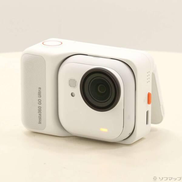 〔中古〕INSTA360(インスタ360) 〔展示品〕 Insta360 GO Ultra スタンダードバンドル CINSABEA-GOULTRA01 アークティックホワイト〔262-ud〕 | 