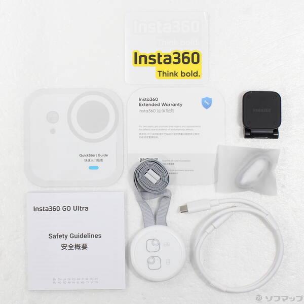 〔中古〕INSTA360(インスタ360) 〔展示品〕 Insta360 GO Ultra スタンダードバンドル CINSABEA-GOULTRA01 アークティックホワイト〔262-ud〕 |  | 04
