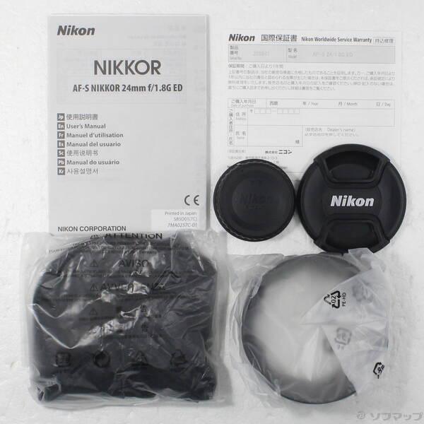 〔中古〕Nikon(ニコン) 〔展示品〕 AF-S NIKKOR 24mm f／1.8G ED (レンズ)〔349-ud〕 |  | 04