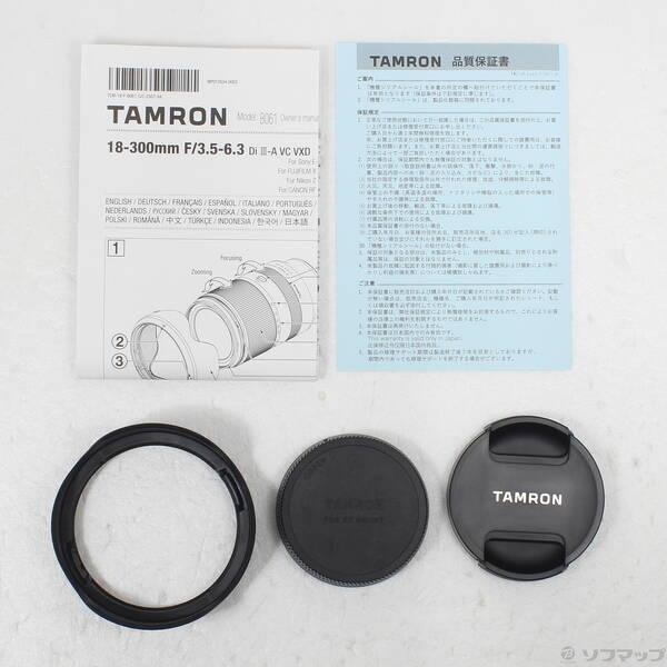 〔中古〕TAMRON(タムロン) 〔展示品〕 18-300mm F3.5-6.3 Di III-A VC VXD Model B061R〔262-ud〕 |  | 04