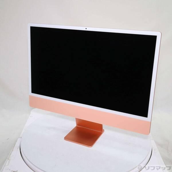 〔中古〕Apple(アップル) iMac 24-inch Mid-2021 Z133 Apple M1 8コアCPU_8コアGPU 8GB SSD512GB オレンジ 〔15.7 Sequoia〕〔198-ud〕 | 