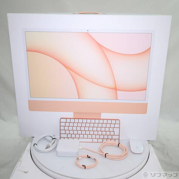 〔中古〕Apple(アップル) iMac 24-inch Mid-2021 Z133 Apple M1 8コアCPU_8コアGPU 8GB SSD512GB オレンジ 〔15.7 Sequoia〕〔198-ud〕 |  | 04