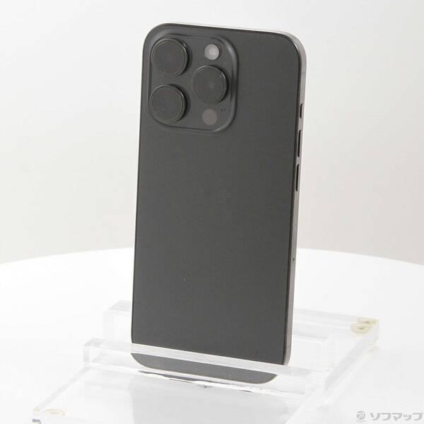〔中古〕Apple(アップル) iPhone15 Pro 128GB ブラックチタニウム MTU73J／A SIMフリー〔276-ud〕 | 