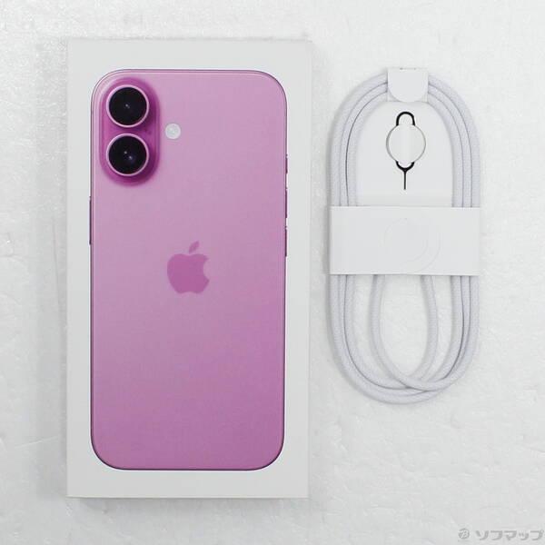 〔中古〕Apple(アップル) iPhone16 256GB ピンク MYDY3J／A SIMフリー〔198-ud〕 |  | 04