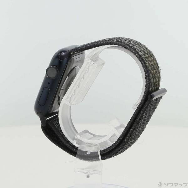 〔中古〕Apple(アップル) Apple Watch Series 7 GPS 41mm ミッドナイトアルミニウムケース ブラックNikeスポーツループ〔276-ud〕 |  | 01